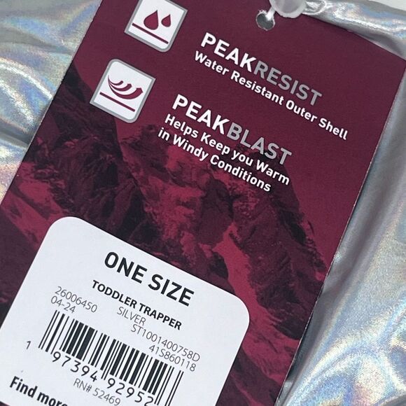 Swiss Tech Silver Irredentist Trapper Hat NWT - Picture 9 of 10